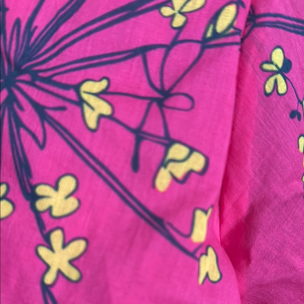 Pink Embellished Wrap Blouse with Long Sleeves - Picture 3 of 3